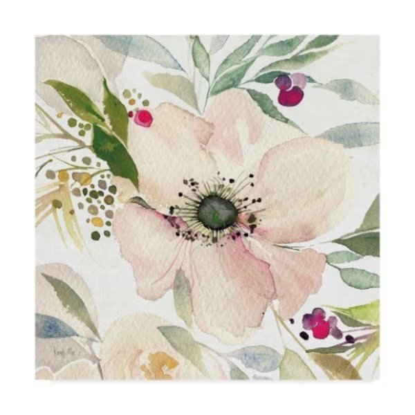 Kristy Rice 'The Joy of White II' Canvas Art, 35x35, Trademark Fine Art, Mfr#: WAP02666-C3535GG